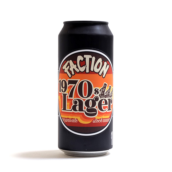 ファクションブリューイング / 1970年代ラガー (2026年8月入荷) 473ml缶 [Faction Brewing / 1970’s Lager]