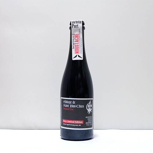 BFM / 2021 アベイ・ドゥ・サン・ボンシェン・グランクリュ “ムスタッシュ・ホワイトポート” (Barrel Aged Strong Sour Ale) 375ml瓶 [BFM / 2021 Abbaye de Saint Bon-Chien Grand Cru “Moustache White Port”]