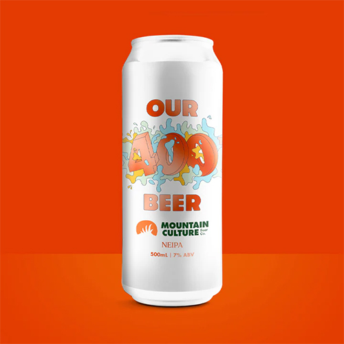 マウンテンカルチャー / アワ・フォーハンドレッズ・ビア (New England IPA) 500ml缶 [Mountain Culture / Our 400th Beer]