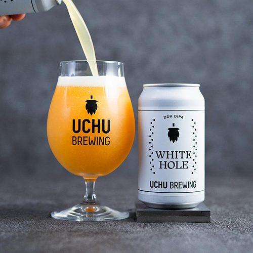 うちゅうブルーイング / ホワイトホール (DDH DIPA) 350ml缶 [UCHU BREWING / WHITE HOLE]