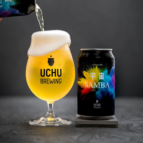 うちゅうブルーイング / 宇宙SAMBA (Tropica XPA) 350ml缶 [UCHU BREWING / UCHU SAMBA]