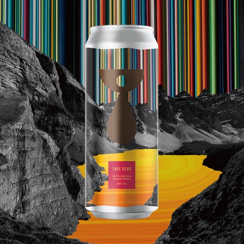 ティーンネイジブルーイング / テープエコー (Coffee Sour DIPA W/ Blood Orange) 500ml缶 [Teenage Brewing / Tape Echo]