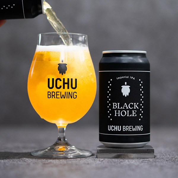 うちゅうブルーイング / BLACK HOLE (Imperial IPA) 350ml缶 [UCHU BREWING / BLACK HOLE]