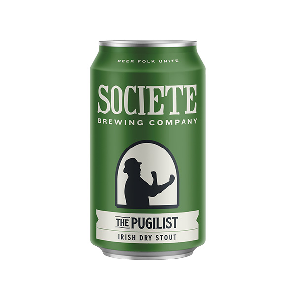 ソサエティ / ザ・ピュージリスト (Irish Dry Stout) 355ml缶 [Societe Brewing / The Pugilist]