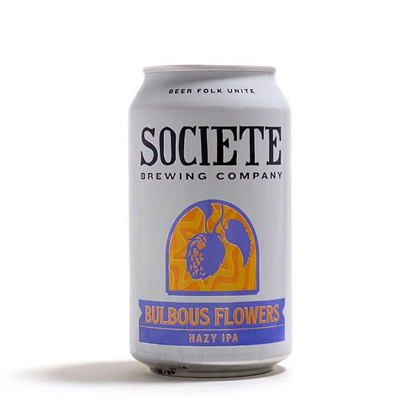 ソサエティ / バルバス・フラワーズ (Hazy IPA) 355ml缶 [Societe Brewing / Bulbous Flowers]