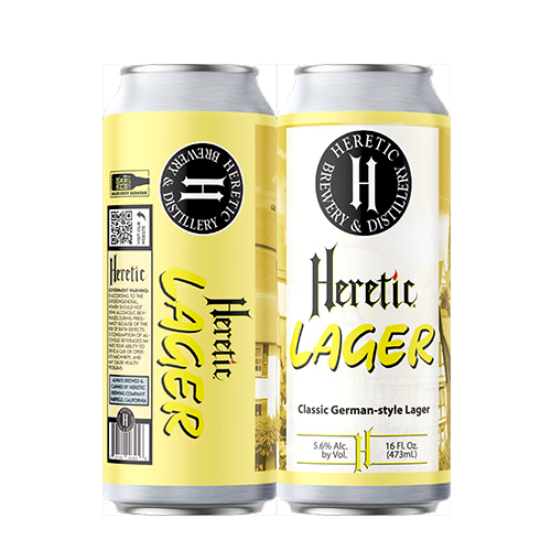ヘレティック / ヘレティック・ラガー (Munich Helles Style Lager) 473ml缶 [Heretic / Heretic Lager]