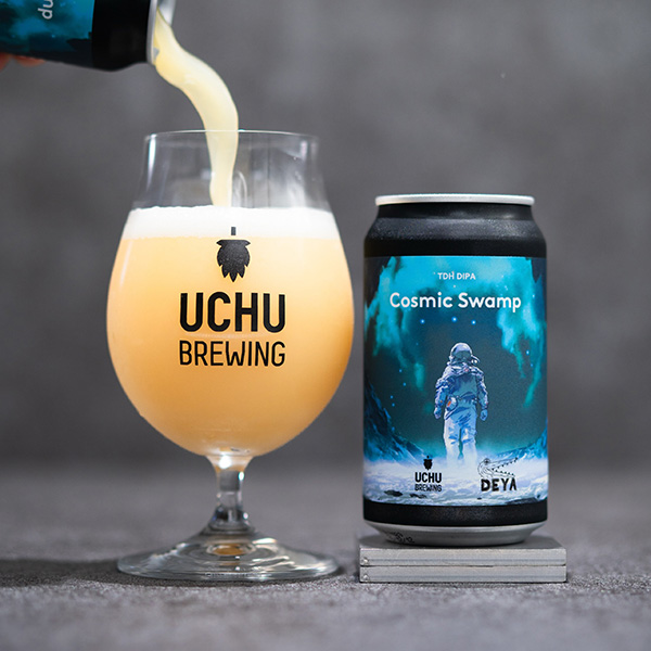 うちゅうブルーイング x デイヤブルーイング / コズミック・スワンプ (TDH DIPA) 350ml缶 [UCHU BREWING x DEYA Brewing / Cosmic Swamp]