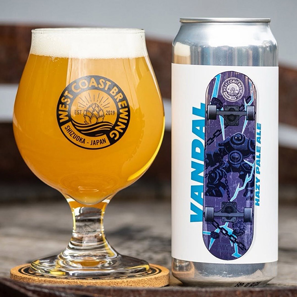 ウエストコーストブルーイング / バンダル (Hazy Pale Ale) 510ml缶 [West Coast Brewing / Vandal]