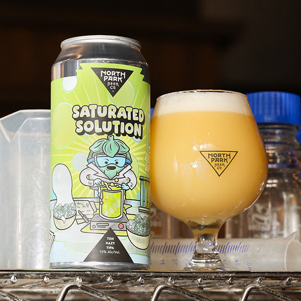 (空輸) ノースパーク / サチュレーテッド・ソリューション (TDH Hazy Triple IPA) 473ml缶 [North Park Beer Company / Saturated Solution]