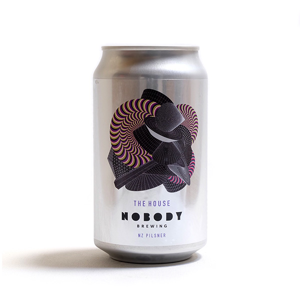 ノーバディー・ブルーイング / ザ・ハウス (NZ Pilsner) 350ml缶 [Nobody Brewing / The House]