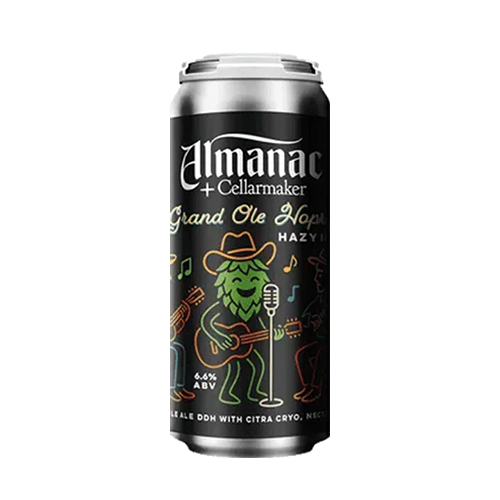 アルマナック x セラーメイカー / グランド・オール・ホプリー (Hazy IPA) 473ml缶 [Almanac Beer Co. x Cellarmaker / Grand Ole Hopry]