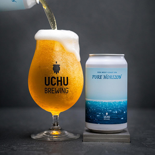 うちゅうブルーイング / ピュアホライズン (DDH West Coast IPA) 350ml缶 [UCHU BREWING / PURE HORIZON]