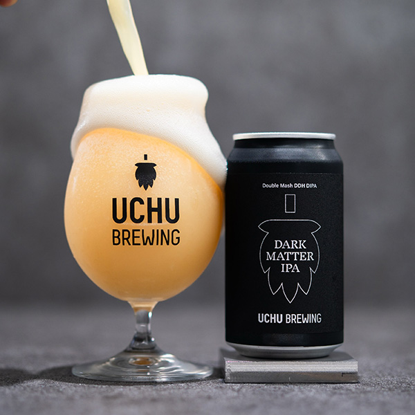 うちゅうブルーイング / ダークマターIPA (Double Mash DDH DIPA) 350ml缶 [UCHU BREWING / DARK MATTER IPA]