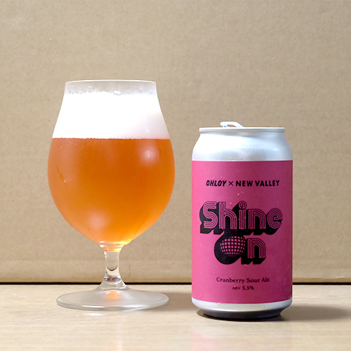 オーロイ / シャインオン (Sour Ale with Cranberry) 350ml缶 [OHLOY Brewing / Shine On]