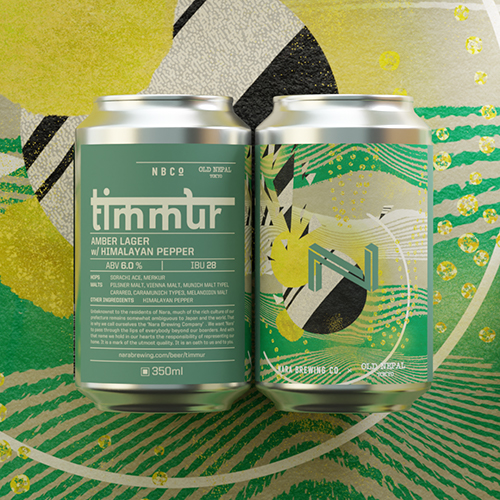 奈良醸造 / ティムル (Amber Lager w/Himalayan Pepper) 350ml缶 [Nara Brewing Co. / TIMMUR]
