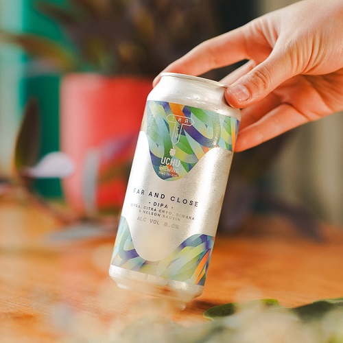 トラックブルーイング x うちゅうブルーイング / ファー・アンド・クローズ (Hazy DIPA) 440ml缶 [Track Brewing x UCHU BREWING / Far And Close]