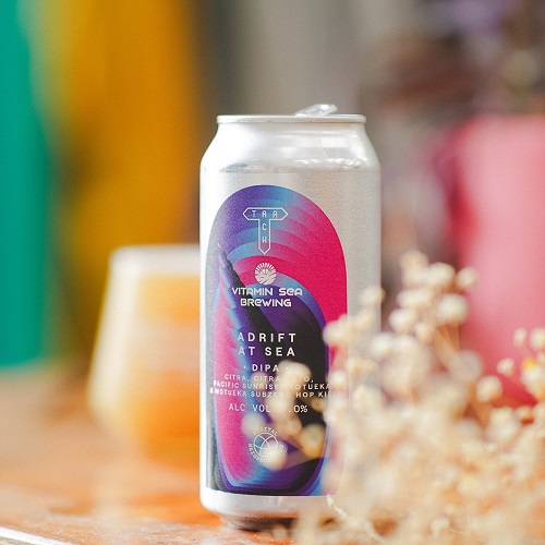 トラックブルーイング x ヴァイタミンシーブルーイング / アドリフト・アット・シー (Hazy DIPA) 440ml缶 [Track Brewing x Vitamin Sea Brewing / Adrift at Sea]