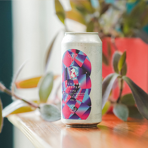 トラックブルーイング x ウィドウメイカーブルーイング / フォー・ザ・ピープル (Hazy DIPA) 440ml缶 [Track Brewing x Widowmaker Brewing / For the People]