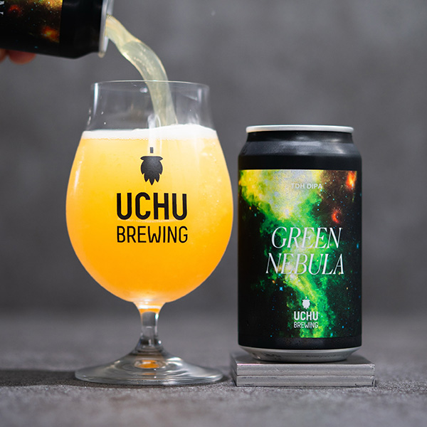 うちゅうブルーイング / グリーンネビュラ (TDH DIPA) 350ml缶 [UCHU BREWING / GREEN NEBULA]