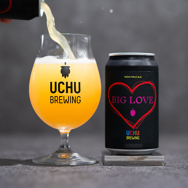 うちゅうブルーイング / ビッグラブ (India Pale Ale) 350ml缶 [UCHU BREWING / BIG LOVE]
