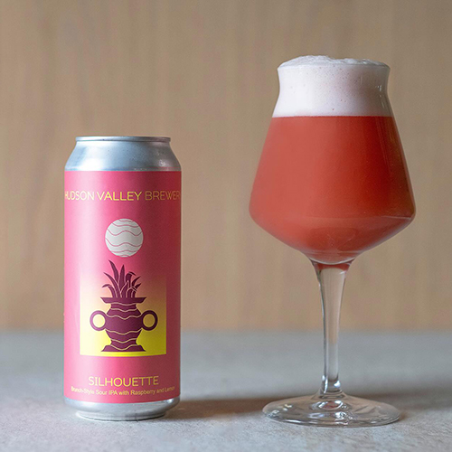 ハドソンバレー / ピンクレモネード・シルエット (Brunch-style Sour IPA) 473ml缶 [Hudson Valley / Pink Lemonade Silhouette]