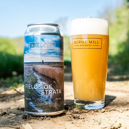 バーントミル / フィールズ・オブ・ストラータ (Fog IPA) 440ml缶 [Burnt Mill / Fields of Strata]