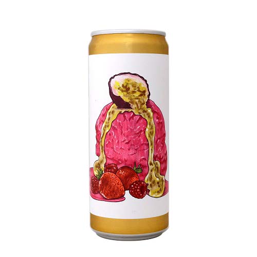 ブリュースキー / ストロベリー パッションフルーツ バニラ ソルベ 330ml缶 [Brewski / Strawberry Passionfruit Vanilla Sorbet]