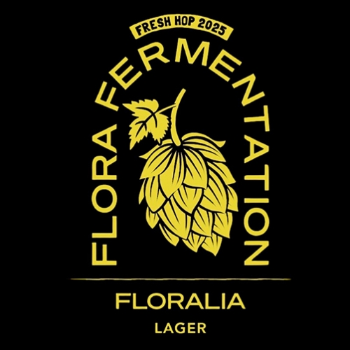 フローラ ファーメンテーション / フローラリア ラガー (Fresh Hop Lager) 350ml缶 [FLORA FERMENTATION / FLORALIA LAGER]