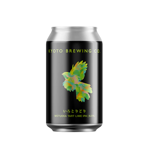 京都醸造 / いろとりどり タートライムIPA編 350ml缶 [Kyoto Brewing Co. / Irotoridori Tart Lime IPA Edition]