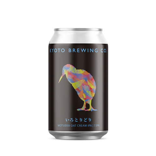 京都醸造 / いろとりどり オーツクリームIPA編 350ml缶 [Kyoto Brewing Co. / Irotoridori Oat Cream IPA Edition]