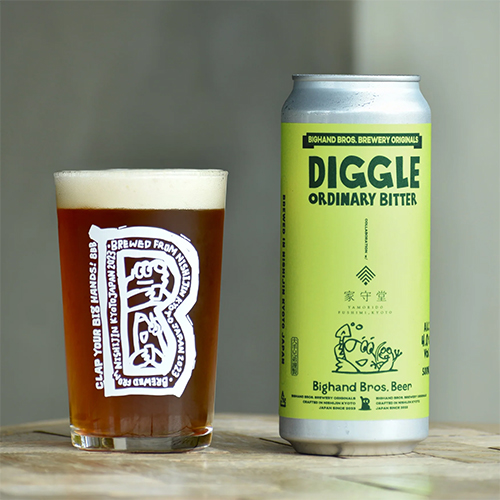 ビッグハンドブロス x 家守堂 / ディグル (Ordinary Bitter) 500ml缶 [Bighand Bros. Beer x Yamorido / Diggle]