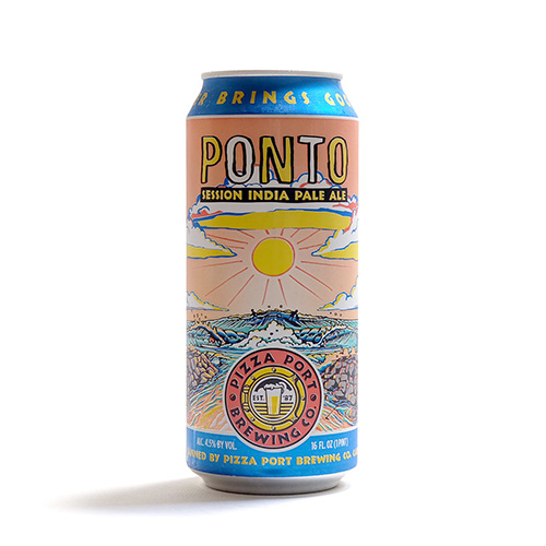 ピッツァポート / ポント (Session IPA) (2026年9月入荷) 473ml缶 [Pizza Port Brewing / Ponto]