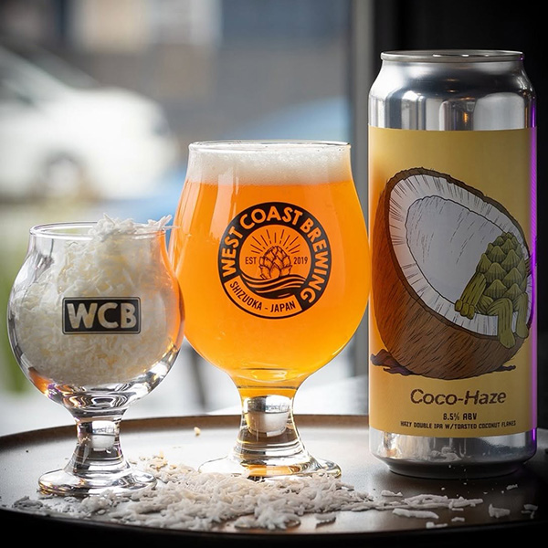 ウエストコーストブルーイング / ココ・ヘイズ (Hazy Double IPA w/Toasted Coconut Flakes) 510ml缶 [West Coast Brewing / Coco-Haze]