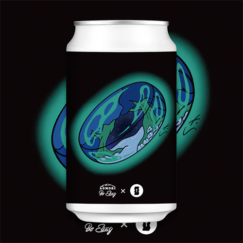 ビーイージー x トートピア / ニクトハイロフォビア (暗い森恐怖症) (Smoked Apple Hazy IPA) 350ml缶 [Be Easy x Totopia / Nyctohylophobia]