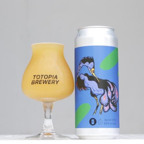 トートピア x インクホーン / アビアンフィリア (鳥類狂愛症) (TDH Hazy Triple IPA) 500ml缶 [Totopia x Inkhorn / Avianphilia]