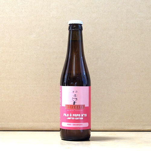 ドゥ・ライト / フィス・ア・パパ No.15 (Gin Infused Sour Ros&eacute; with Raspberry) 330ml瓶 [De Leite / Fils &agrave; Papa No.15]
