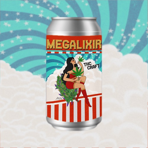 ティーエイチシークラフト / メガリクサー (Session IPA) 350ml缶 [THC CRAFT / MEGALIXIR]