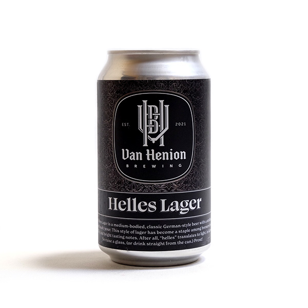 ヴァンヘニオン / ヘレスラガー 355ml缶 [Van Henion / Helles Lager]