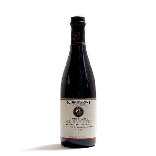 ノースコースト / バレルエイジド・オールドラスプーチン 22 (バーボン) (Barrel-aged Russian Imperial Stout) 500ml瓶 [North Coast Brewing / Barrel Aged Old Rasputin XXII (Bourbon)]