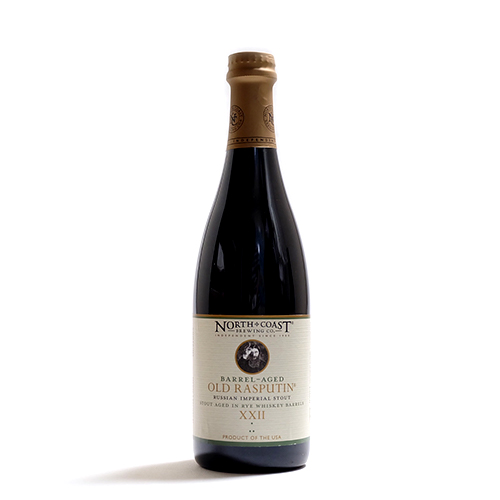 ノースコースト / バレルエイジド・オールドラスプーチン 22 (ライ) (Barrel-aged Russian Imperial Stout) 500ml瓶 [North Coast Brewing / Barrel Aged Old Rasputin XXII (Rye)]