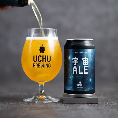 うちゅうブルーイング / TDH 宇宙ALE (TDH West Coast IPA) 350ml缶 [UCHU BREWING / TDH UCHU ALE]