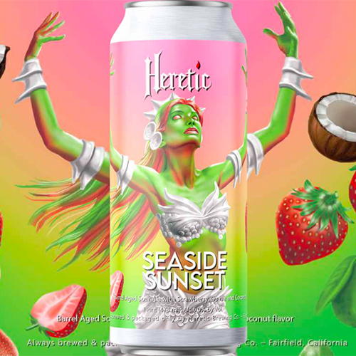 ヘレティック / シーサイドサンセット (Barrel-Aged Fruited Sour) 473ml缶 [Heretic Brewing / Seaside Sunset]