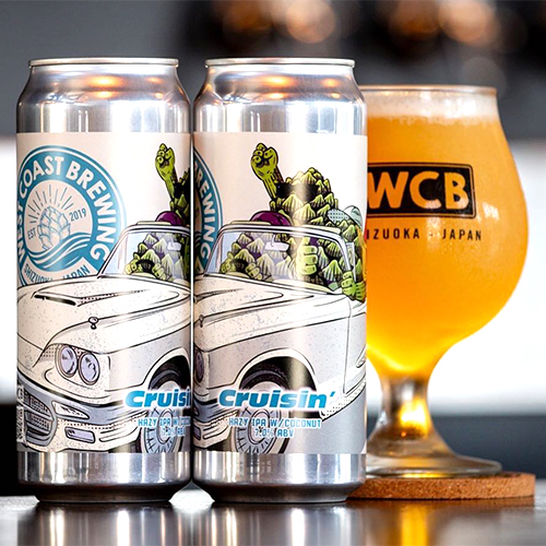 ウエストコーストブルーイング / クルージン (Hazy IPA) 500ml缶 [West Coast Brewing / Cruisin']