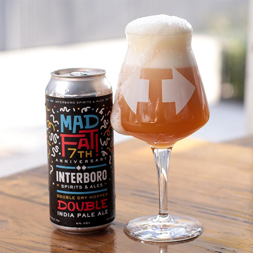 インターボロ / マッドファット 7th (DDH Double IPA) 473ml缶 [Interboro / Mad Fat 7th]