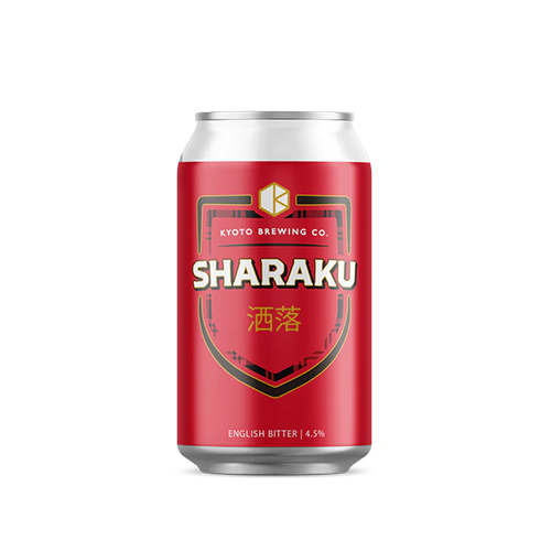 京都醸造 / 洒落 イングリッシュビター編 350ml缶 [Kyoto Brewing Co. / Sharaku English Bitter]