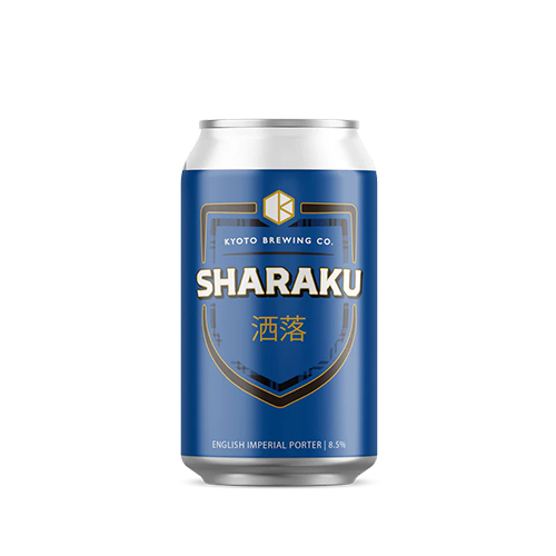京都醸造 / 洒落 インペリアルポーター編 (English Imperial Porter) 350ml缶 [Kyoto Brewing Co. / Sharaku Imperial Porter]