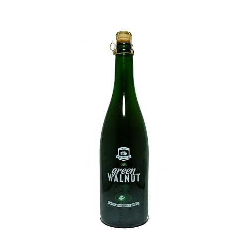 アウトベールセル / 2016 グリーン ウォルナット 750ml瓶 [Oud Beersel / Green Walnut Lambic]