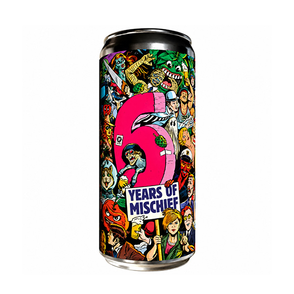 ペーパーバック / 6イヤーズ・オブ・ミスチーフ (Hazy IPA) 473ml缶 [Paperback Brewing Co. / 6 Years of Mischief]