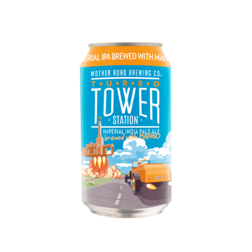 マザーロード / ターボ・タワーステーション (Imperial Mango IPA) 355ml缶 [Mother Road Brewing Company / Turbo Tower Station]