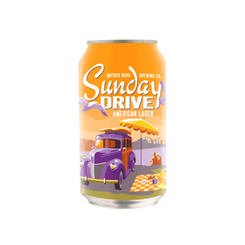マザーロード / サンデードライブ (American Lager) 355ml缶 [Mother Road Brewing Company / Sunday Drive]